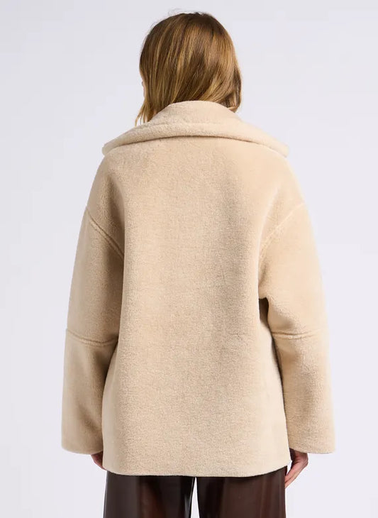 MANTEAU LEHO BEIGE