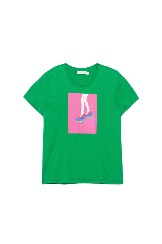 T-SHIRT TESS VERT