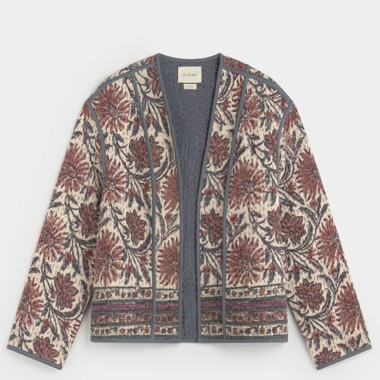 VESTE CH.KILIM DUSTY BLUE