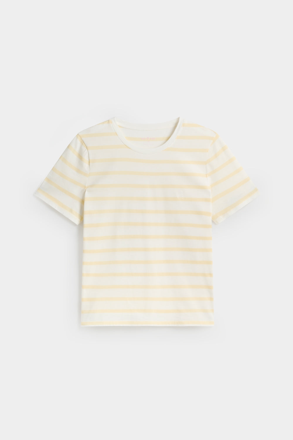 TS. STRIPES ECRU + YELLOW