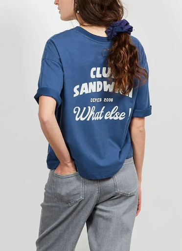 T-SHIRT FEMME CLUB SANDWICH / NUIT